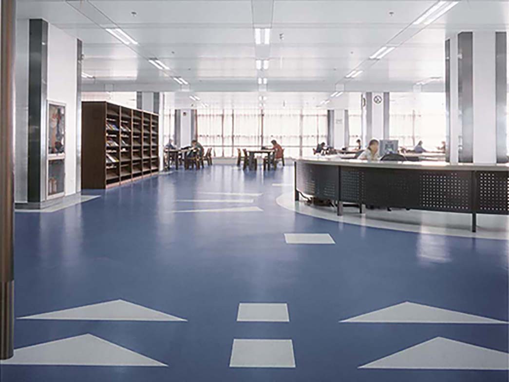 浙江大学图书馆诺拉橡胶地板缩略图